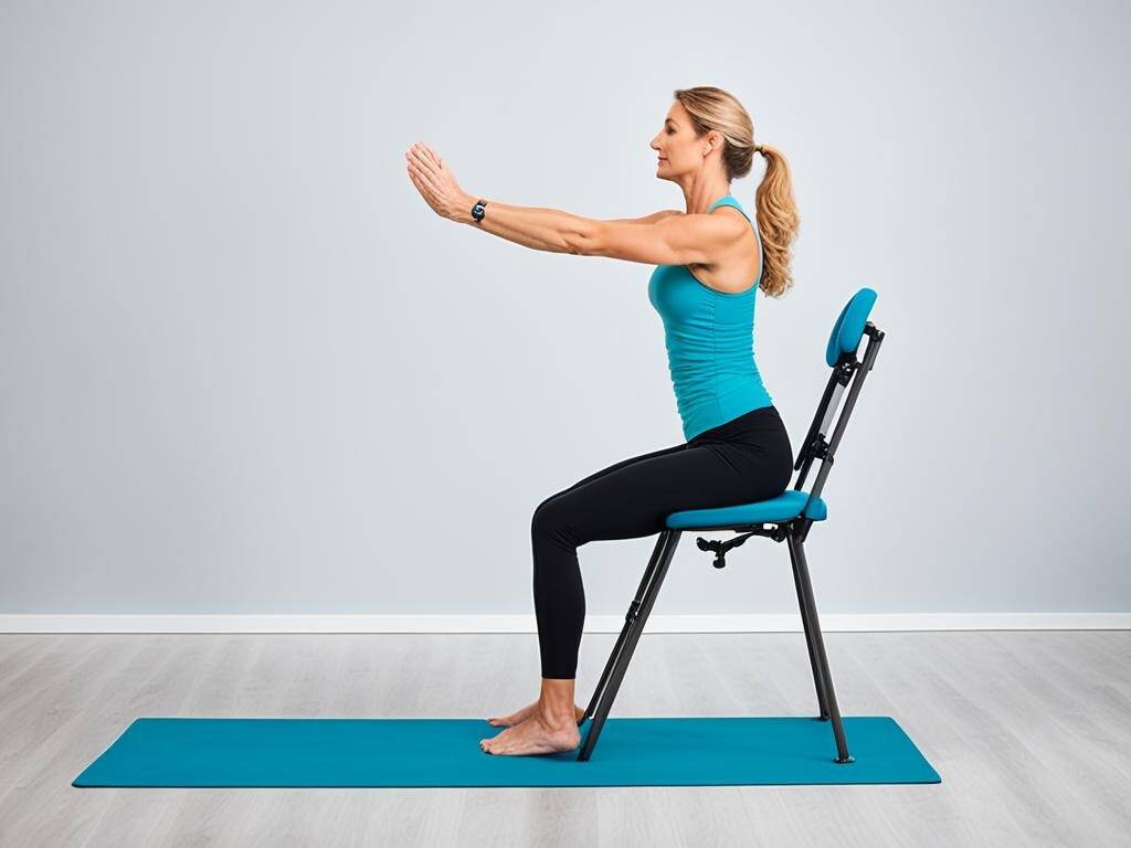 Yoga Chair for Backbends and Inversions