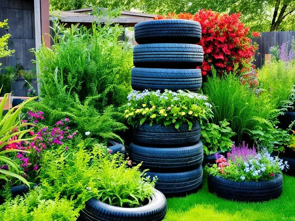 repurpose old tires